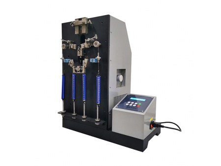 Equipamento para teste de fadiga de zíper