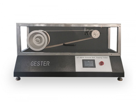 Máquina para determinação da resistência à flexão (ensaio para solados de calçado tipo correia)