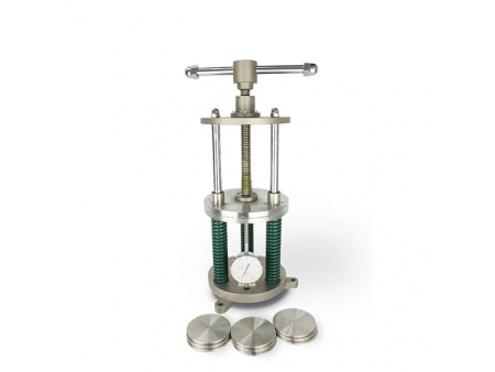 Máquina para ensaio de compressão e rebote