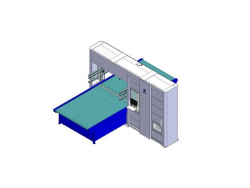 Máquina de corte de espuma CNC vertical por contorno GV6