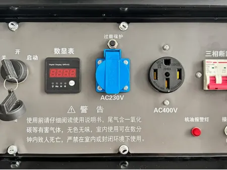 Geradores a Diesel Refrigerados a Ar 5kW-8kW com Estrutura Aberta (Monocilíndricos)