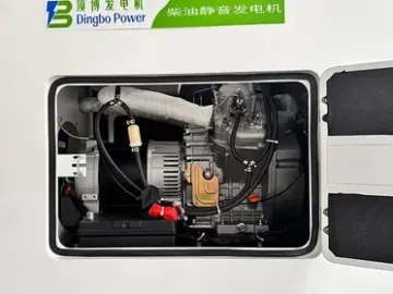 Geradores a Diesel Refrigerados a Ar Silenciosos (2 Cilindros)