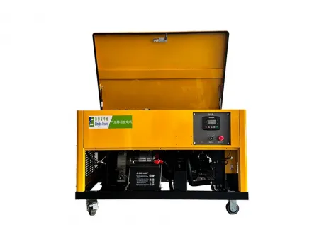 Modelos Silenciosos Refrigerados a Água e Motor de Quatro Cilindros