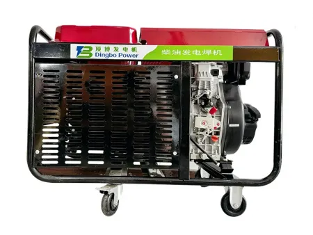 Gerador Soldador a Diesel Refrigerado a Ar (Monocilíndrico)