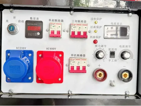 Gerador Soldador a Diesel Refrigerado a Ar (Monocilíndrico)