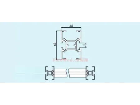 Transportadora de Correntes Plásticas com abordagem modular CXT