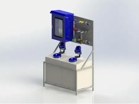 Sistema de dosagem automática de produtos químicos