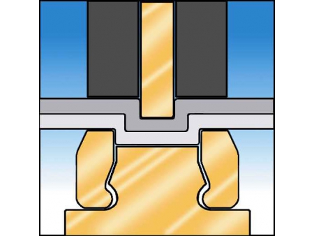 Pistola de clinch servo-acionada, ZM6-080-C2XXXX