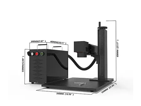 Máquina de Marcação a Laser de Fibra Dividida