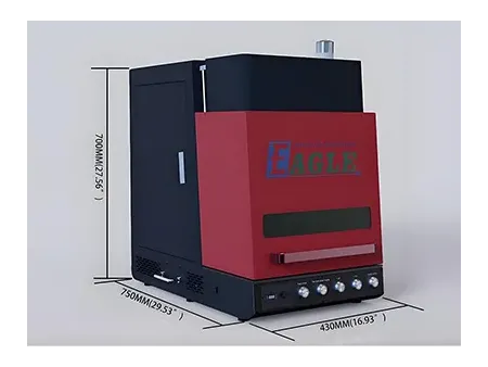 Máquina de Marcação a Laser de Fibra Integrada