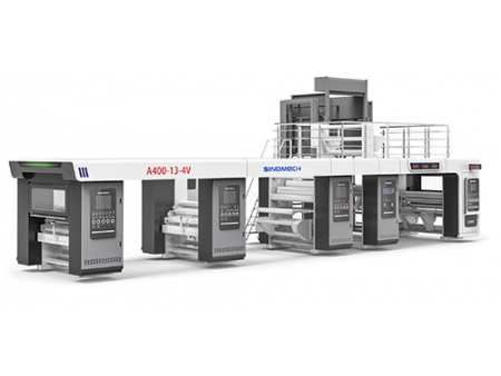 Laminadora solventless (sem solvente) quadplex, A400-13-4V