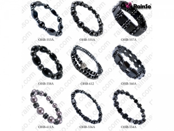 Pulseira de hematite, jóia saudável