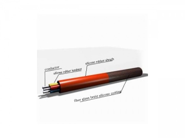 Fio resistente a calor de borracha de silicone YGZ-GS