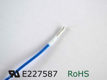 Cabo trançado isolado de fibra de vidro em silicone UL3071/3074/3075
