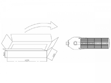 Iluminação pública LED 250W 280W 300W 320W