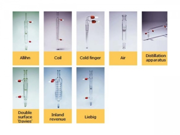 Material de vidro para laboratório científico