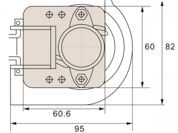 Ventilador Cross-Flow para Máquinas de Cortina de Ar