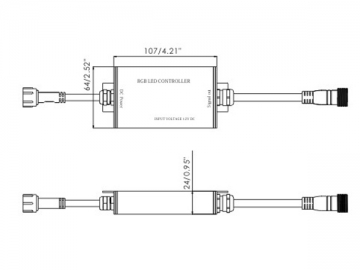 Controlador LED LC-0 RGB-D5-02