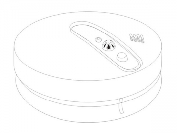 Detector de fumaça e calor fotoelétrico autônomo (alimentação AC)