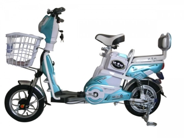 Bicicleta elétrica com motor Pancake impulsionada a bateria de chumbo ácido RTDR31Z-14