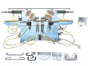 Curvadora dobradeira de dupla cabeça para tubos – série ED