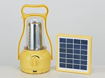 Lampião LED Fotovoltaico