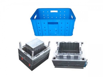 Molde de injeção de plástico<small> (Moldes de pallet e container)</small>