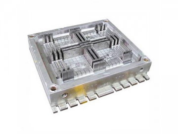 Molde de injeção de plástico<small> (Moldes de pallet e container)</small>