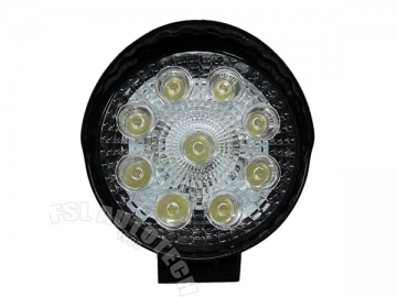 Lâmpada LED circular para todo terreno 27W 5