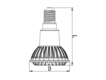 Holofote LED COB E14