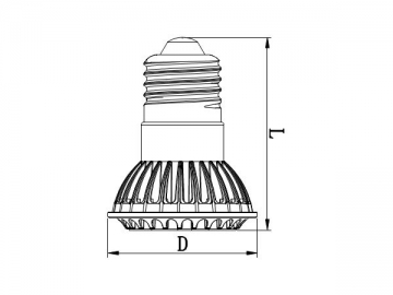 Holofote LED COB E27