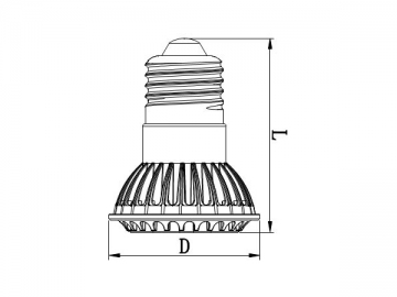 Holofote LED OSRAM E27