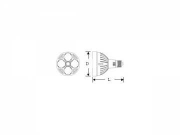 Holofote LED PAR 35W