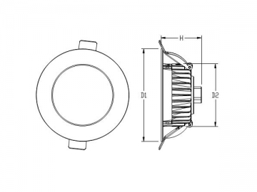 Down Light LED 6W