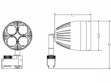 Spot de Trilho LED 35W