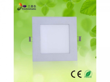 Luz de Painel LED Quadrada 12W