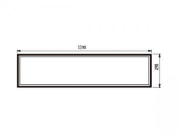 Luz de Painel LED Retangular 42W