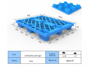 Pallet plástico