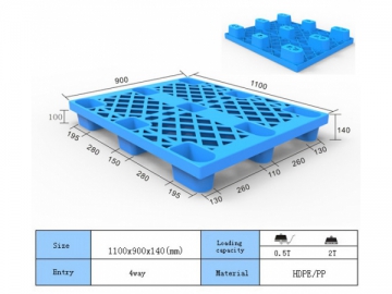 Pallet plástico