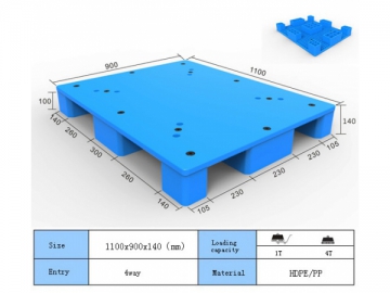 Pallet plástico