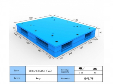 Pallet plástico