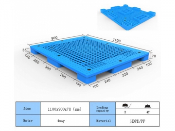 Pallet plástico
