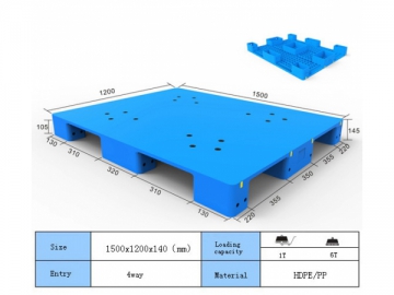 Pallet plástico