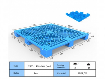 Pallet plástico