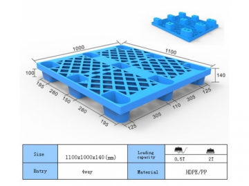 Pallet plástico