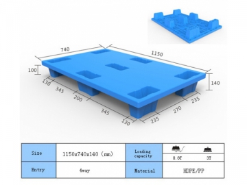 Pallet plástico