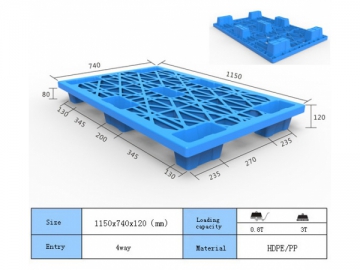 Pallet plástico
