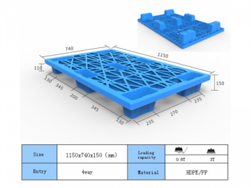 Pallet plástico
