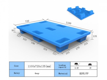 Pallet plástico