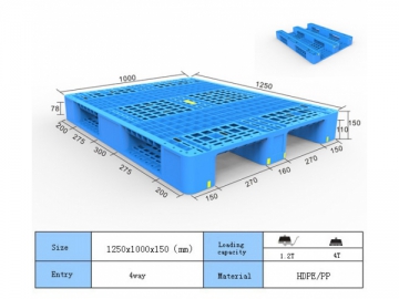 Pallet plástico